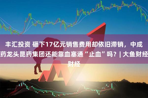 丰汇投资 砸下17亿元销售费用却依旧滞销，中成药龙头昆药集团还能靠血塞通“止血”吗？| 大鱼财经